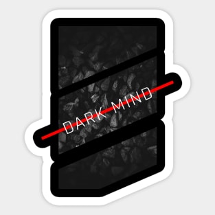 Dark mind Sticker